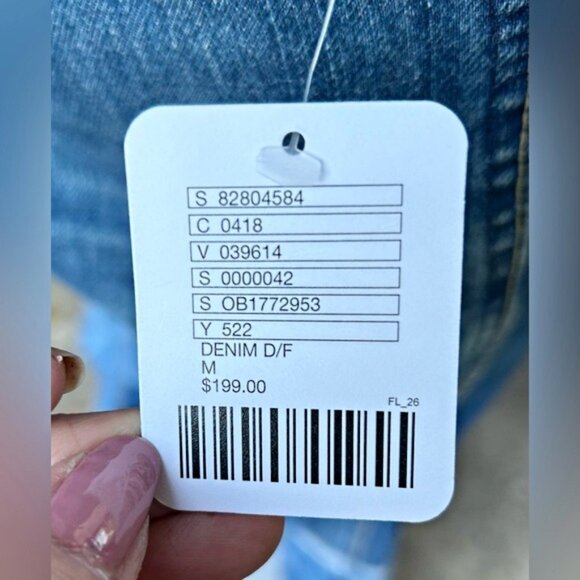 Urban Renewal Vintage Retro Sasson High Waisted Patchwork Bell Bottom Jeans~10~ - Picture 7 of 7